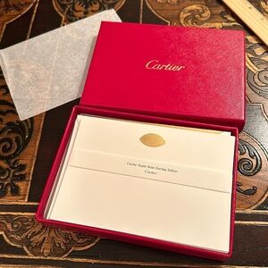 Cartier Super Bowl Sunday Edition cards